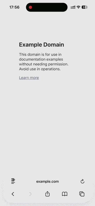 Devtools on IOS